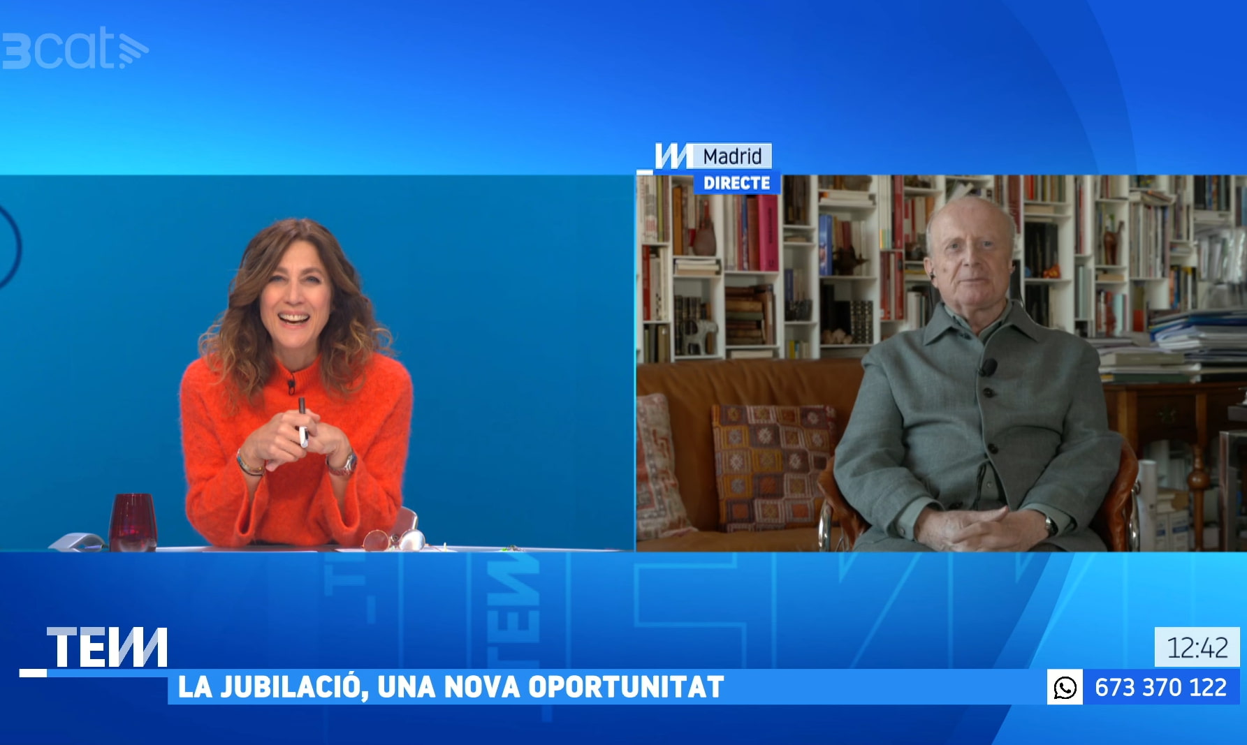 Entrevista 3Cat tv Bartolome Freire 2025